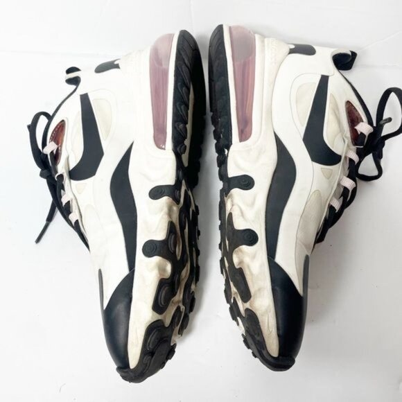 Nike Air 270 React CU4752-100 Sail/Barely Rose/Black Tortoise Shell  Size 8 - Picture 9 of 13